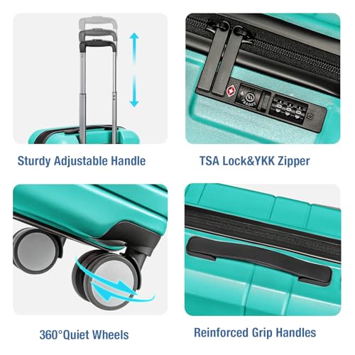 Carry On Luggage 22x14x9 Airline Approved