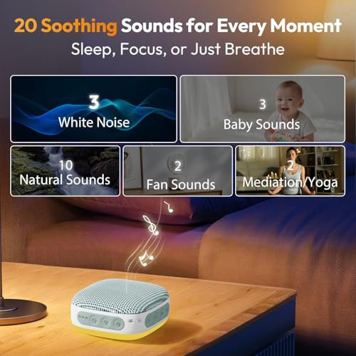 Portable Sound Machine for Travel