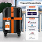 8 Pack Luggage Straps and Cruise Tags Set (8 Count)