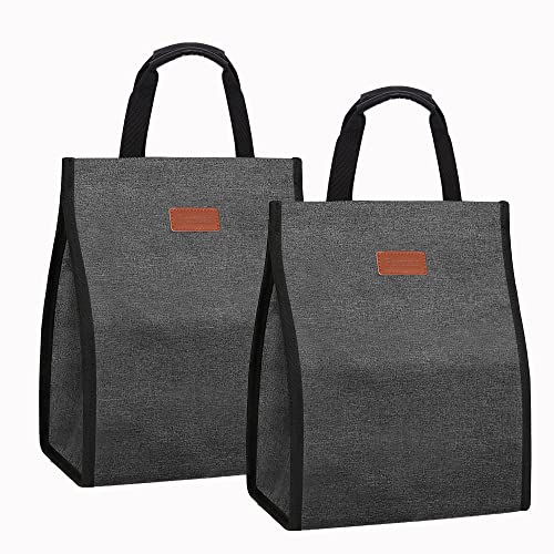 Lunch Bags for Women Insulated Reusable Lunch Tote with Internal Pocket