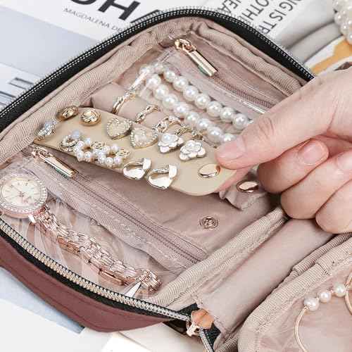 Travel Jewelry Case Organizer