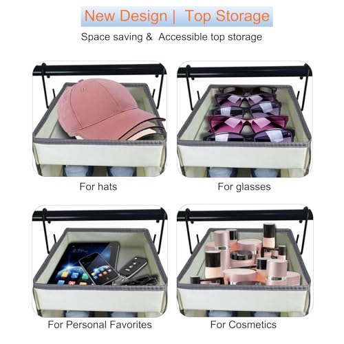 Large Sized Hanging Shoe Organizer 10 (10 Count)