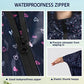Waterproof Rain Poncho for Women Packable Hooded Raincoat with Pocket