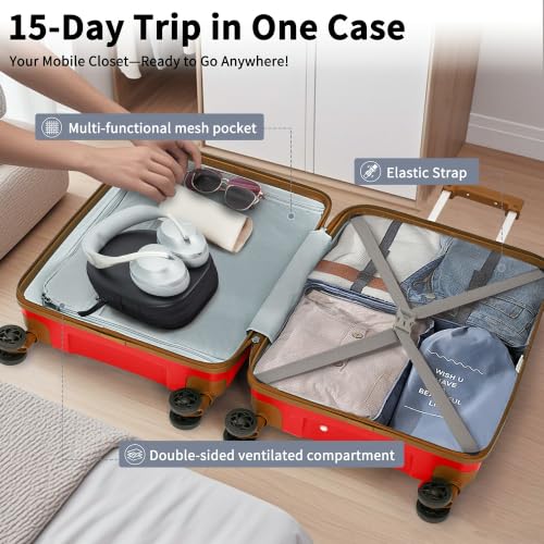Luggage Sets 5 Piece (5 Count)