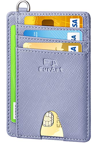 Slim Minimalist Wallet RFID Credit Card Holder for Men