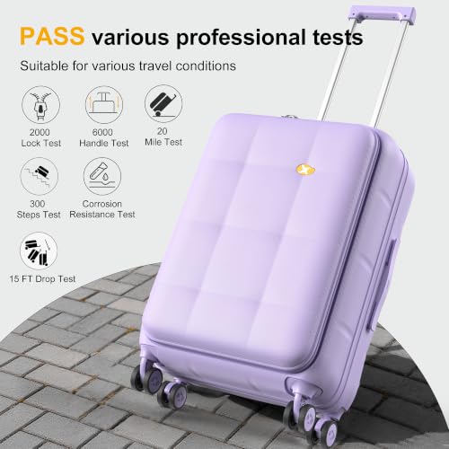 26 Inch Large Expandable Checked Luggage Hard Shell Suitcase