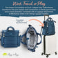 Dream Convertible Diaper Bag Tote Backpack
