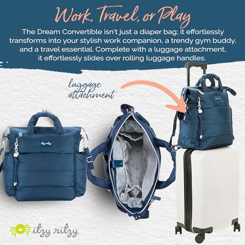 Dream Convertible Diaper Bag Tote Backpack