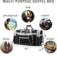 Travel Duffle Bags for Men 26" Black Weekender Over Night Carry On Bag