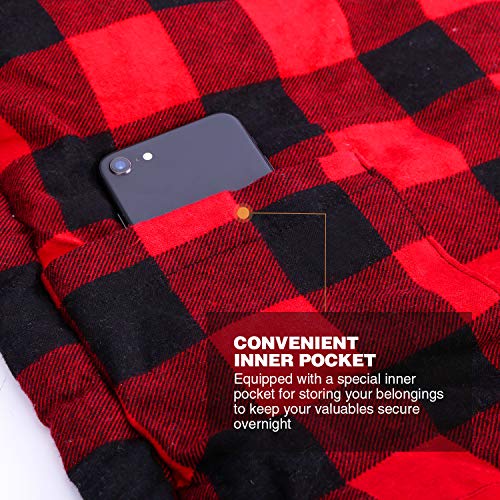 Cotton Flannel Sleeping Bag for Adults