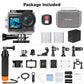 Brave 4 Pro Action Camera with Floating Hand Grip Carrying Bag Bundle