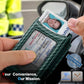 Men Slim Magnetic Leather Wallet Metal Case Money Clip 9 Cards