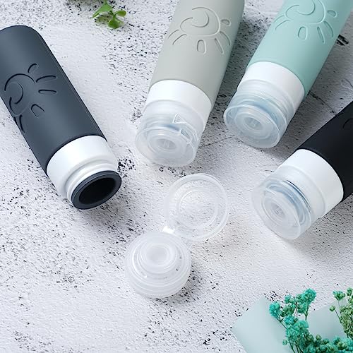 Travel Bottles for Toiletries (4 Count)