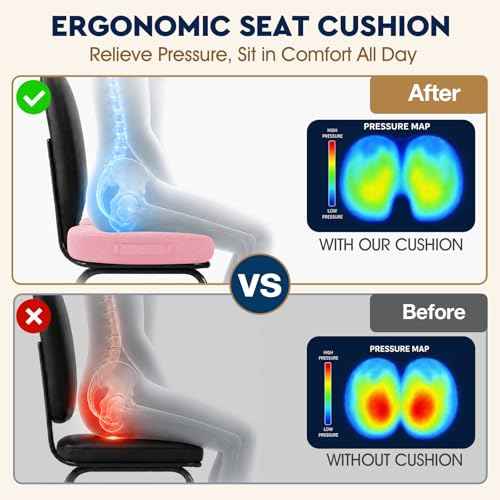 Seat Cushion Memory Foam Office Chair Cushion