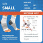 6 Pairs Compression Socks with Arch Support for Plantar Fasciitis (6 Count)
