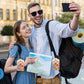 2 Pcs Rainbow Luggage Tags for Suitcase (2 Count)