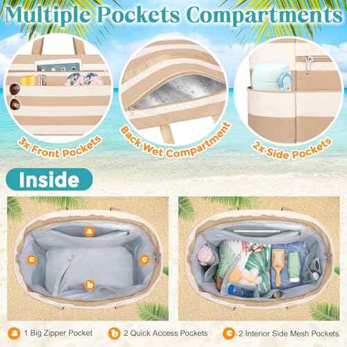 Extra Large Beach Bags for Women