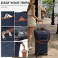 3 Piece Luggage Set carry on 20in Lightweight Travel Suitcase Navy