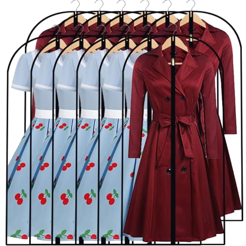 Garment Bags for Hanging Clothes 24'' x 48'' (12 Count)