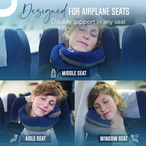 Travel Neck Pillow for Airplane