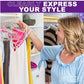 Premium Clear Invisible Acrylic Hangers (60 Count)