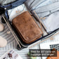 Hanging Toiletry Bag Removable Travel Bag PU leather Makeup Cosmetic Organizer Kit