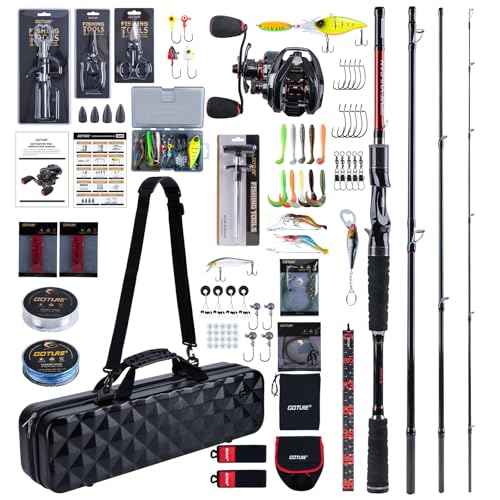 Casting Fishing Rod and Reel Combo