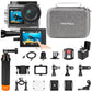 Brave 4 Pro Action Camera with Floating Hand Grip Carrying Bag Bundle