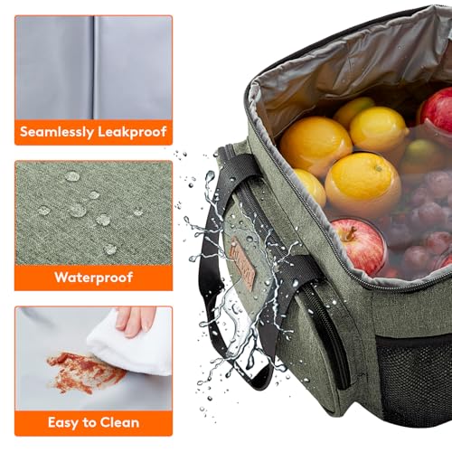 Large Lunch Bag (Dark Green / Large(15L))