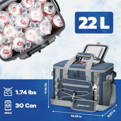 30 Can Leakproof Soft Cooler Bag with Quick Access Opening