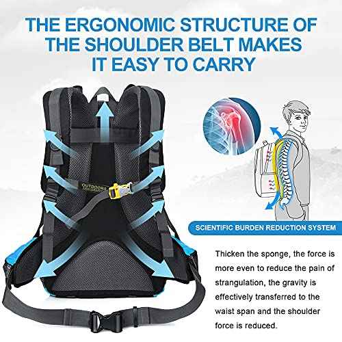 INOXTO lightweight Hiking Backpack 35L