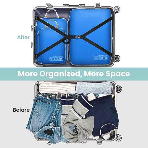 Compression Packing Cubes for Travel (4 Count)