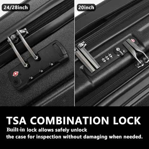 2pcs 20 28" Luggage Set
