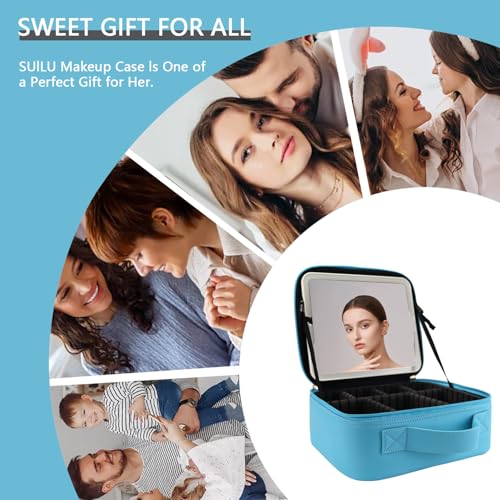 Makeup Bag with Led Mirror