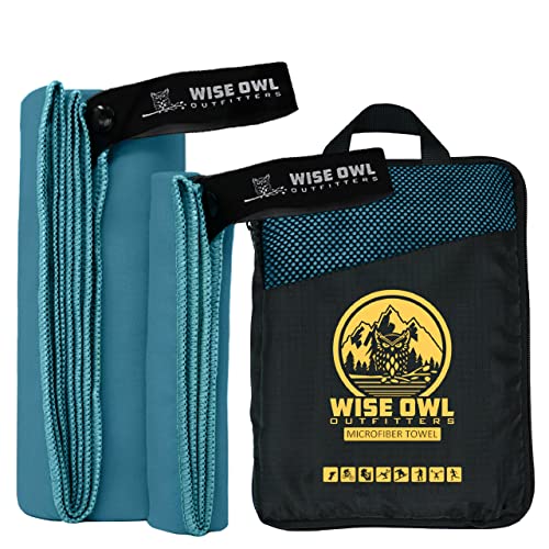 Camping Towel by Wise Owl Outfitters