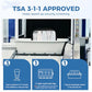 TSA Approved Toiletry Bag Clear Quart Size Travel Bags Makeup Bag