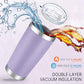 20 oz Tumblers Bulk Stainless Steel Tumbler with Lid (6 Count)