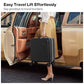 17x14x9 Carry On Luggage Underseat PC Hard Shell Suitcase Top Opening Aluminum Frame Travel Suitcases with Wheels