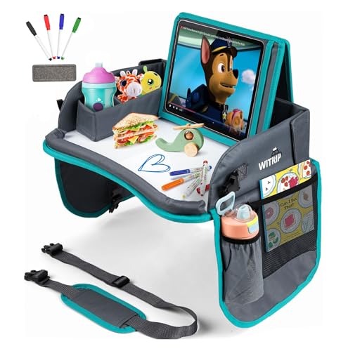 Kids Travel Tray with Dry Erase Board WITRIP
