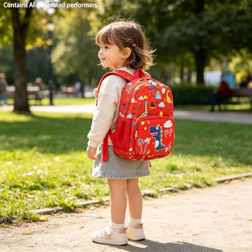 Little Kids Cartoon Backpack For 3