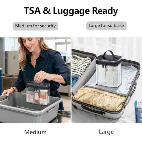 Clear Makeup Bag for Travel