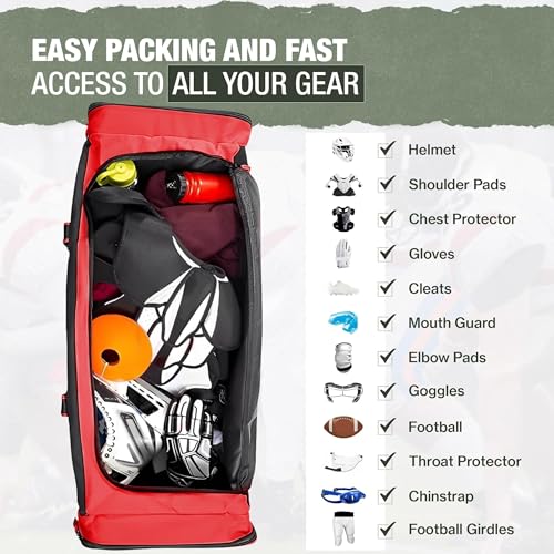 Heavy Duty Multi Pocket Large Sports Gym Equipment 3