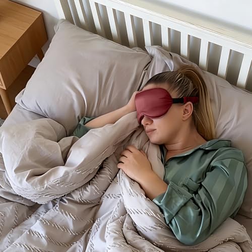 Adjustable 3D 22 Momme 100% Mulberry Silk Sleep Mask