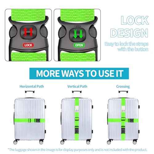 Luggage Straps for Suitcases