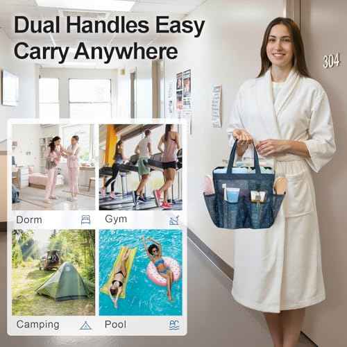 Mesh Shower Caddy Portable