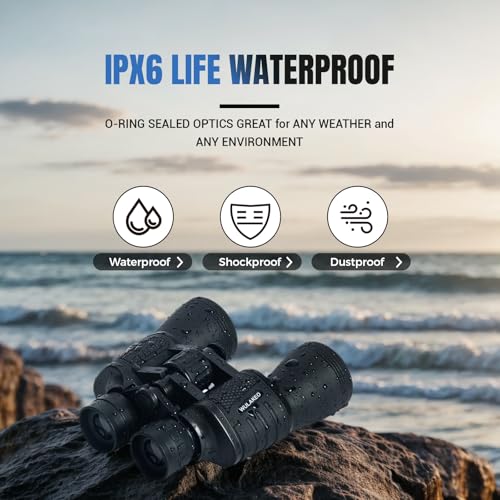 20x50 High Powered Binoculars for Adults