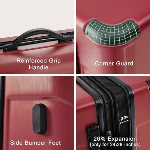 24 Inch Expandable Checked Luggage