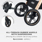 2-in-1 Convertible Baby Stroller for Newborn to Toddler