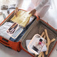 4Pcs Crystal Clear PVC Travel Toiletry Bag Kit for Women Men (4 Count)