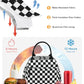 Lunch Bag for Women Cute Corduroy Lunch Tote Bags with Shoulder Strap Reusable Insulated Lunch Box Large Capacity Reusable Insulated Cooler for Work Picnic or Travel